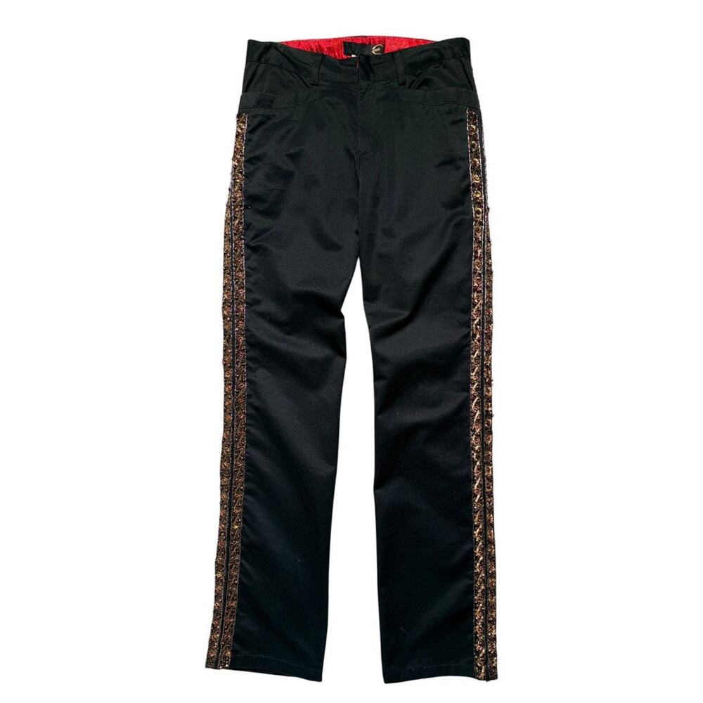 Embellished side stripe trouser